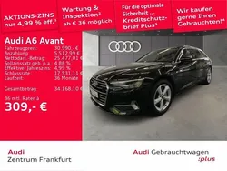Brillantschwarz Gebraucht 2022 Audi A6 Sport Kombi | 30.990 € (Superpreis)