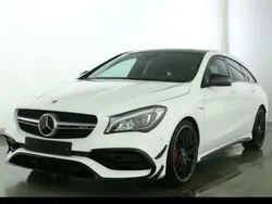 Weiß Gebraucht 2018 Mercedes CLA45 AMG Shooting Brake AMG Kombi | 29.690 € (Fairer Preis)