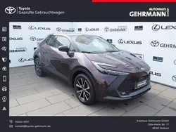 Dunkel amethyst metallic/ dach schwarz Gebraucht 2024 Toyota C-HR Team SUV | 34.990 € (Etwas zu teuer)