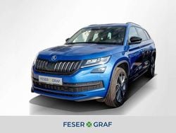 Raceblau metallic Gebraucht 2021 Skoda Kodiaq SportLine SUV | 31.980 € (Guter Preis)