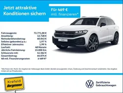 Weiss / pure white Gebraucht 2023 VW Touareg R-line SUV | 72.771 € (Etwas zu teuer)