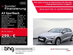 Florettsilber metallic Gebraucht 2024 Audi A3 Advanced Plus Limousine | 28.960 € (Fairer Preis)