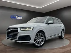 Weiß Gebraucht 2019 Audi Q7 S-Line SUV | 48.990 € (Teuer)