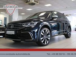 Schwarz Gebraucht 2022 VW Tiguan Allspace R-line SUV | 42.450 € (Teuer)