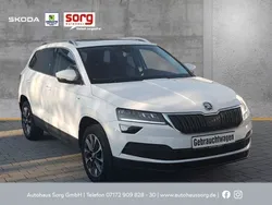 Weiss Gebraucht 2020 Skoda Karoq Ambition SUV | 27.990 € (Teuer)