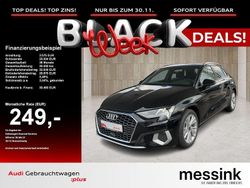 Mythosschwarz metallic Gebraucht 2024 Audi A3 Advanced Plus Limousine | 33.450 € (Teuer)