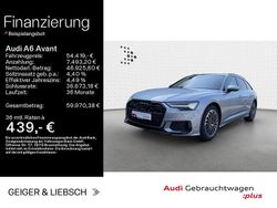 Florettsilber metallic Gebraucht 2024 Audi A6 S-Line Kombi | 54.419 € (Teuer)