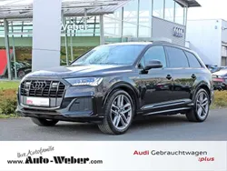 Schwarz Gebraucht 2023 Audi Q7 S-Line SUV | 81.570 € (Teuer)