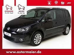 Schwarz metallic Gebraucht 2015 VW Touran Highline Van / Kleinbus | 23.400 € (Etwas zu teuer)