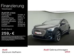 Mythosschwarz metallic Gebraucht 2022 Audi Q4 e-tron Sport SUV | 29.999 € (Superpreis)