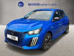 Vertigo blau (metallic) Gebraucht 2024 Peugeot e-208 Style Kleinwagen | 28.990 €