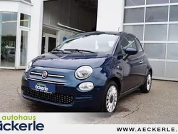 Blau Gebraucht 2021 Fiat 500 Lounge Kleinwagen | 12.990 € (Fairer Preis)