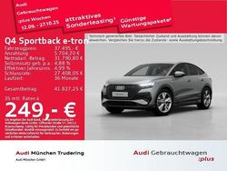 Taifungrau metallic Gebraucht 2022 Audi Q4 Sportback e-tron Ambiente SUV | 37.495 € (Fairer Preis)