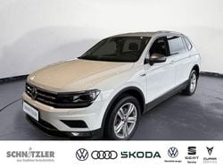 Pure white Gebraucht 2021 VW Tiguan Allspace Highline SUV | 26.950 € (Guter Preis)