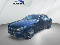 Blau Gebraucht 2018 Mercedes C180 AMG line Cabrio | 27.840 € (Fairer Preis)