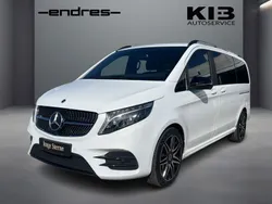 Bergkristallweiß metallic Gebraucht 2024 Mercedes V250 AMG Van / Kleinbus | 70.470 € (Teuer)