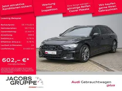 Mythosschwarz metallic Gebraucht 2024 Audi A6 S-Line Kombi | 59.770 €