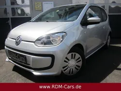 Silber Gebraucht 2016 VW up! move up! Kleinwagen | 4.250 € (Fairer Preis)