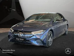 Blau Gebraucht 2024 Mercedes EQE500 AMG Limousine | 59.990 € (Guter Preis)