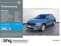 Blau Gebraucht 2022 VW T-Roc Life SUV | 22.460 € (Fairer Preis)