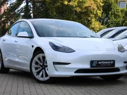 Pearl white multicoat Gebraucht 2021 Tesla Model 3 Long Range AWD Limousine | 24.999 € (Fairer Preis)