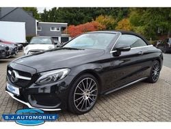Schwarz Gebraucht 2016 Mercedes C400 AMG line Cabrio | 33.980 € (Fairer Preis)