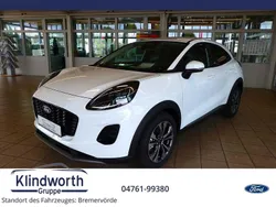 Frozen white uni Neu 2025 Ford Puma Gen-E Titanium SUV | 23.450 €