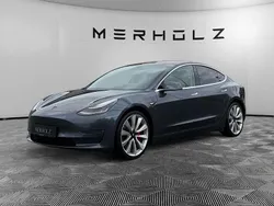 Grau Gebraucht 2019 Tesla Model 3 Long Range AWD Limousine | 22.990 € (Fairer Preis)
