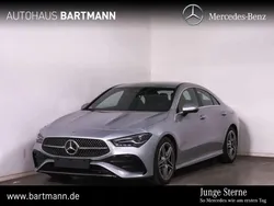 Lack hightechsilber Gebraucht 2024 Mercedes CLA200 AMG Coupé | 37.500 € (Fairer Preis)