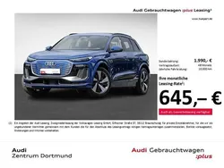 Ascariblau metallic Gebraucht 2024 Audi Q6 e-tron S-Line SUV | 65.477 € (Superpreis)