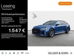 Ascariblau metallic Neu 2025 Audi RS6 Performance Kombi | 142.990 € (Superpreis)