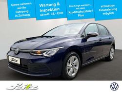 Atlantic blue Gebraucht 2021 VW Golf VIII Life Limousine | 18.599 € (Guter Preis)
