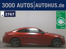 Rot Gebraucht 2020 Mercedes C180 AMG line Coupé | 24.980 € (Guter Preis)