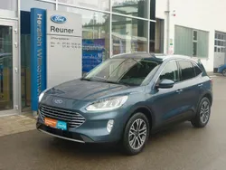Chromablau metallic (metallic) Gebraucht 2021 Ford Kuga Titanium SUV | 22.750 € (Guter Preis)
