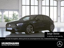 Kosmosschwarz metallic Gebraucht 2020 Mercedes A250 AMG Limousine | 23.305 € (Fairer Preis)