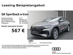 Grau Gebraucht 2025 Audi Q4 Sportback e-tron S-Line SUV | 59.870 €