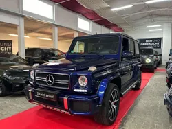 Designo mysticblau bright Gebraucht 2018 Mercedes G63 AMG Exclusive SUV | 119.999 € (Etwas zu teuer)