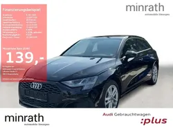 Schwarz Gebraucht 2022 Audi A3 Sportback e-tron Basis Limousine | 22.260 € (Guter Preis)