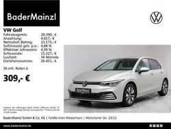 Ivory silver metallic (metallic) Gebraucht 2024 VW Golf VIII Move Limousine | 28.390 € (Fairer Preis)