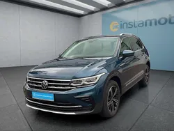 Blau Gebraucht 2021 VW Tiguan SUV | 32.899 € (Fairer Preis)