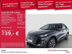 Magnetgrau Gebraucht 2024 Audi Q6 e-tron Ambiente SUV | 60.990 € (Superpreis)