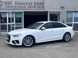 Weiß Gebraucht 2022 Audi A4 S-Line Limousine | 25.990 € (Fairer Preis)