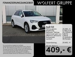 Weiss Gebraucht 2021 Audi Q3 Ambiente SUV | 26.480 € (Fairer Preis)