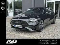 Kosmosschwarz Gebraucht 2025 Mercedes A200 AMG Limousine | 34.900 € (Fairer Preis)