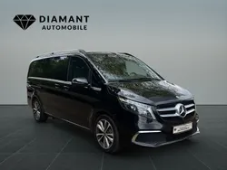 Schwarz Gebraucht 2021 Mercedes V250 Avantgarde Edition Van / Kleinbus | 49.990 € (Fairer Preis)
