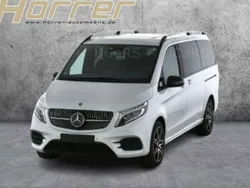 Bergkristallweiã metallic Gebraucht 2022 Mercedes V300 Avantgarde Edition Van / Kleinbus | 58.790 € (Superpreis)