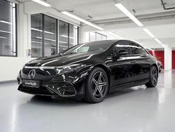 Obsidianschwarz metallic Gebraucht 2024 Mercedes EQS450+ AMG line Limousine | 70.590 € (Teuer)