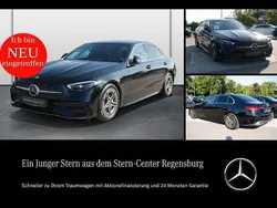 Unilack schwarz Gebraucht 2022 Mercedes C300 AMG Limousine | 41.899 € (Etwas zu teuer)