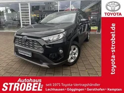 Dunkel schwarz metallic Gebraucht 2019 Toyota RAV4 Hybrid Business Edition SUV | 28.390 € (Fairer Preis)