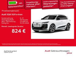 Gletscherweiß metallic Gebraucht 2024 Audi SQ6 e-tron Ambiente SUV | 79.770 € (Etwas zu teuer)